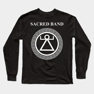 Sacred Band of Carthage Shield of Tanit Long Sleeve T-Shirt